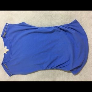 MICHAEL KORS RUCHED ZIPPER TOP!
